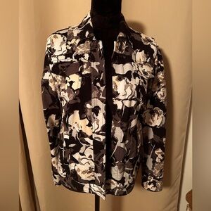 Woman’s Size Small floral jacket